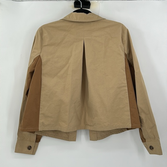 CAbi Mason Jacket Shacket Tan Size M - Picture 7 of 8